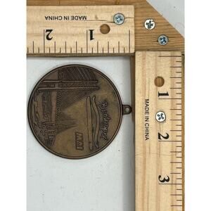 Budapest 1999 Souvenir Medal Vintage Collectible Bronze Token Gift